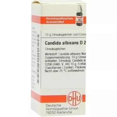 CANDIDA ALBICANS D 200 kroglic, 10 g