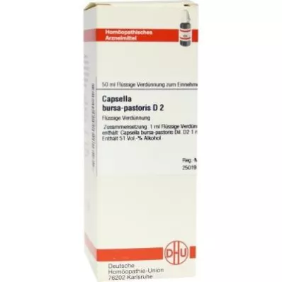 Capsella Bursa Past.D2 razredčitev (50 ml)