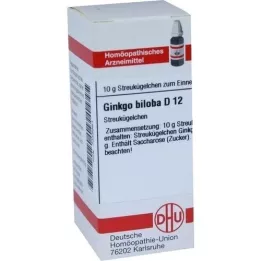 GINKGO BILOBA D 12 kroglic, 10 g