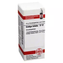 GINKGO BILOBA D 12 kroglic, 10 g