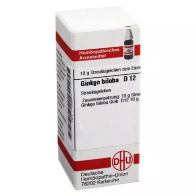 DHU Ginkgo biloba D 12 globul, 10 g DHU Ginkgo biloba D 12 globul, 10 g