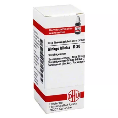 DHU Ginkgo biloba D 30 globul, 10 g