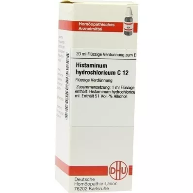 HISTAMINUM hydrochloricum C 12 raztopina, 20 ml