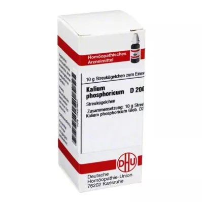 KALIUM PHOSPHORICUM D 200 kroglic, 10 g