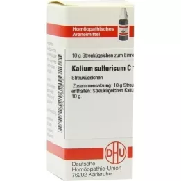 KALIUM SULFURICUM C 12 kroglic, 10 g