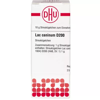 LAC CANINUM D 200 kroglic, 10 g