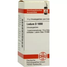 LEDUM D 1000 globul, 10 g