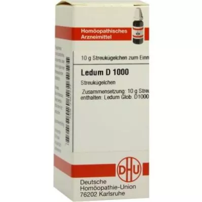 LEDUM D 1000 globul, 10 g