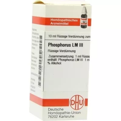 PHOSPHORUS LM III Razredčenje, 10 ml