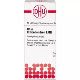 RHUS TOXICODENDRON LM II Razredčenje, 10 ml