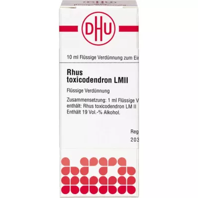 RHUS TOXICODENDRON LM II Razredčenje, 10 ml