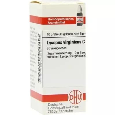 LYCOPUS VIRGINICUS C 30 kroglic, 10 g