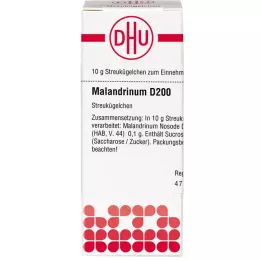 MALANDRINUM D 200 kroglic, 10 g