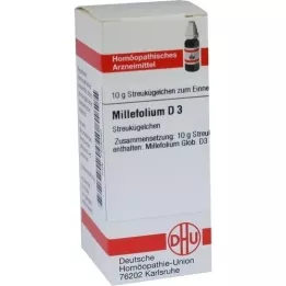 MILLEFOLIUM D 3 globule, 10 g