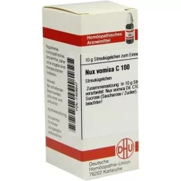 NUX VOMICA C 100 kroglic, 10 g