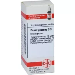 PANAX GINSENG D 3 globule, 10 g