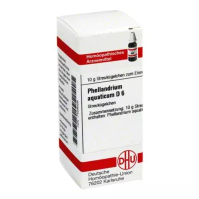 PHELLANDRIUM AQUATICUM D 6 kroglic, 10 g