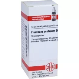 PLUMBUM ACETICUM D 6 kroglic, 10 g