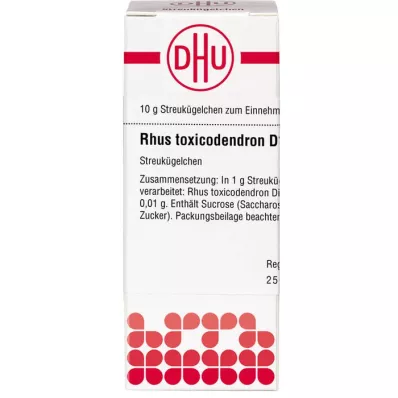 RHUS TOXICODENDRON D 1000 globul, 10 g