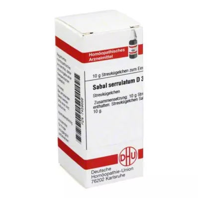 SABAL SERRULATUM D 30 kroglic, 10 g