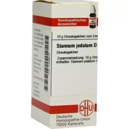 STANNUM JODATUM D 12 kroglic, 10 g