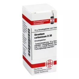 STRONTIUM CARBONICUM D 30 kroglic, 10 g