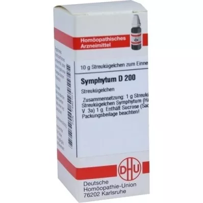 SYMPHYTUM D 200 kroglic, 10 g