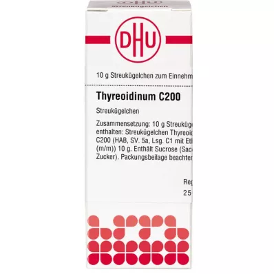 THYREOIDINUM C 200 kroglic, 10 g