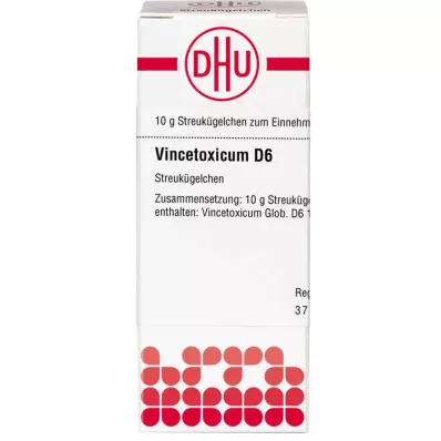 VINCETOXICUM D 6 kroglic, 10 g
