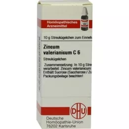 ZINCUM VALERIANICUM C 6 kroglic, 10 g