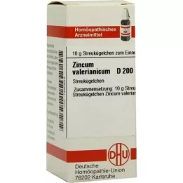 ZINCUM VALERIANICUM D 200 kroglic, 10 g