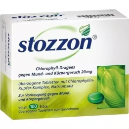 STOZZON Klorofil obložene tablete, 100 kosov