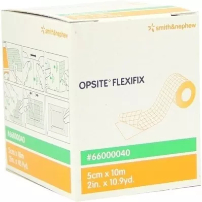 OPSITE Flexifix PU-Folija 5 cmx10 m nesterilna, 1 kos