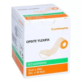OPSITE Flexifix PU-Folija 5 cmx10 m nesterilna, 1 kos