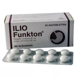 ILIO FUNKTON Žvečljive tablete, 50 kosov