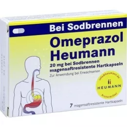 OMEPRAZOL Heumann 20 mg b.Sodbr.magensaftr.Hartk., 7 St