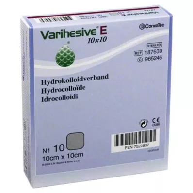 VARIHESIVE E 10x10 cm HKV hidroaktivni, 10 kosov