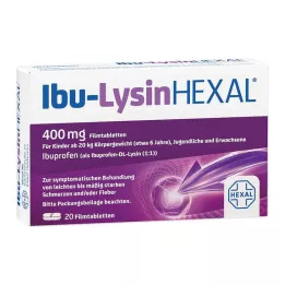 IBU-LYSINHEXAL Filmsko obložene tablete, 20 kosov