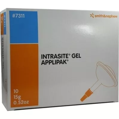 INTRASITE Gel hidrogel za čiščenje ran, 10X15 g