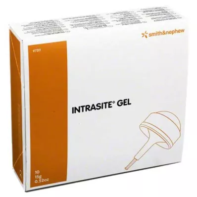 INTRASITE Gel hidrogel za čiščenje ran, 10X15 g