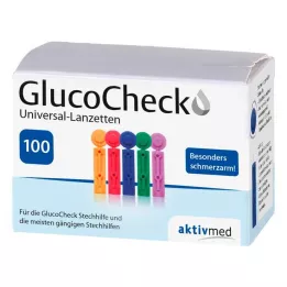 GLUCOCHECK Lancete univerzalne, 100 kosov