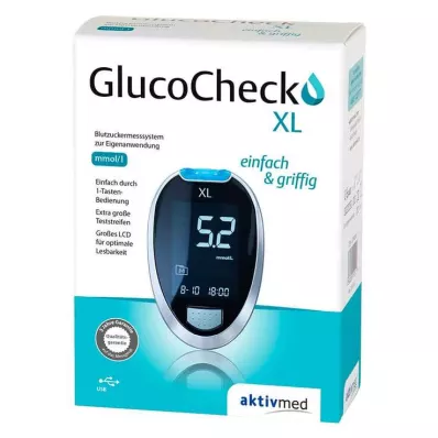 Gluco Check XL set za merjenje glukoze v krvi mmol/l, 1 kos Gluco Check XL set za merjenje glukoze v krvi mmol/l, 1 kos