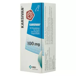 KARSIVAN 100 filmsko obloženih tablet za pse, 60 kosov