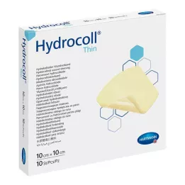 HYDROCOLL tanka obloga za rane 10x10 cm, 10 kosov