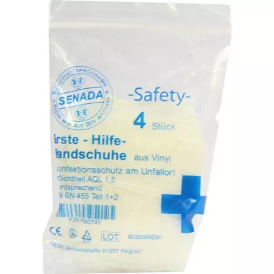 Rokavice Senada Safty, 4 kom