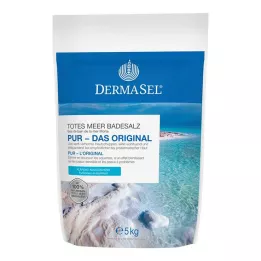 DERMASEL Čista kopalna sol iz Mrtvega morja, 5 kg