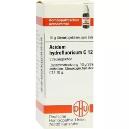 ACIDUM HYDROFLUORICUM C 12 kroglic, 10 g