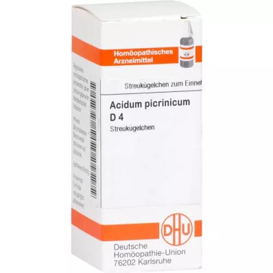 DHU Acidum picrinicum D 4 kroglice, 10 g DHU Acidum picrinicum D 4 kroglice, 10 g