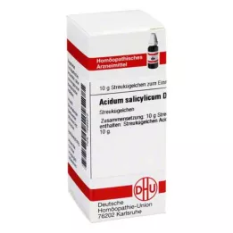 ACIDUM SALICYLICUM D 30 kroglic, 10 g