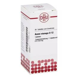 AMMI VISNAGA D 12 tablet, 80 kapsul